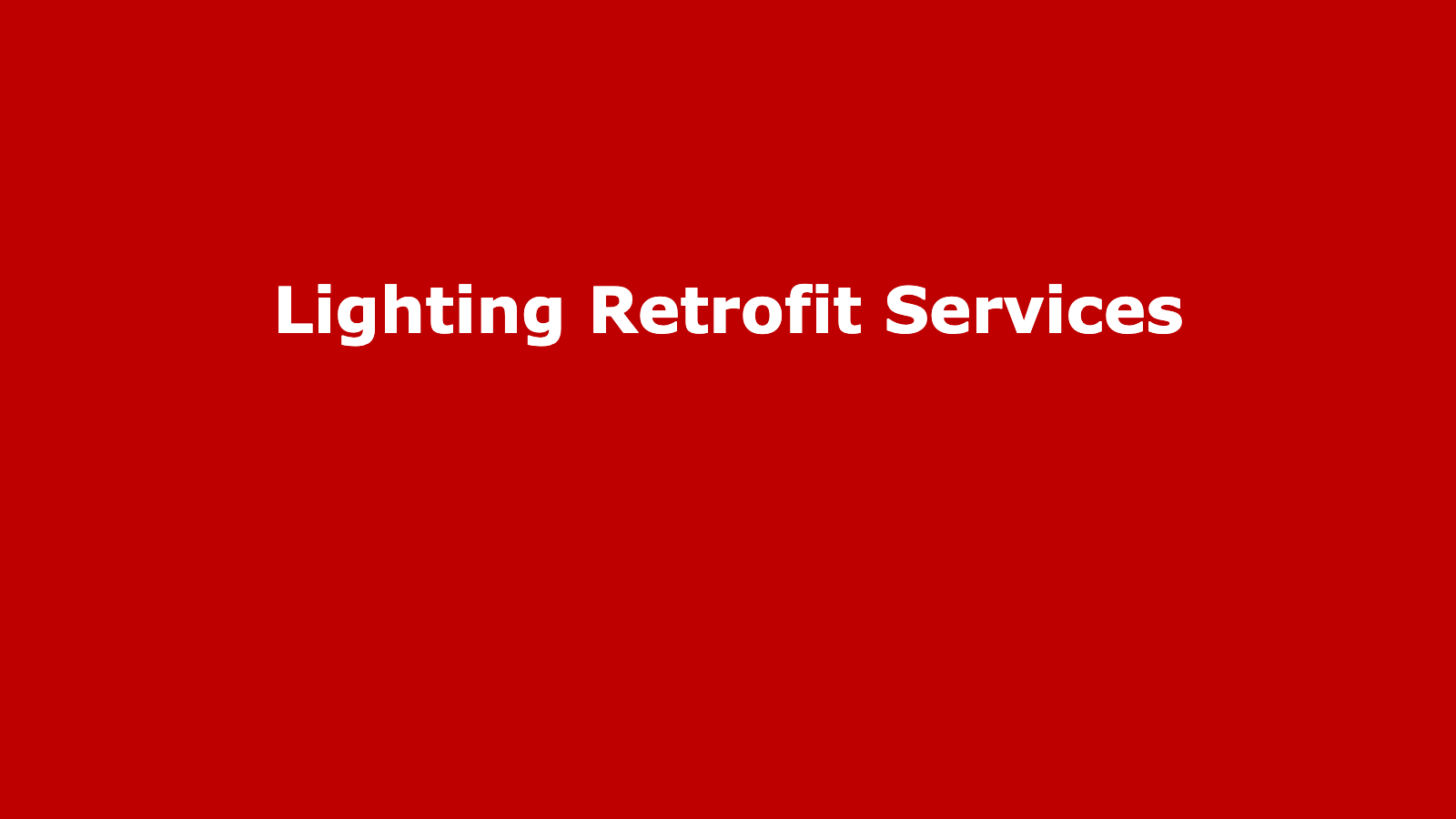 mata electric services : Lightning Retrofit Services